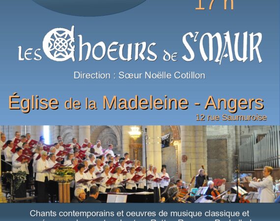 Concert à l'Eglise de la Madeleine à Angers